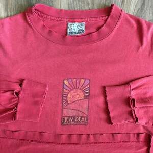 Vintage New Deal Skateboards T-Shirt Men's Size L Mike Valley Original USA Made